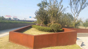 博望耐候钢挡土墙